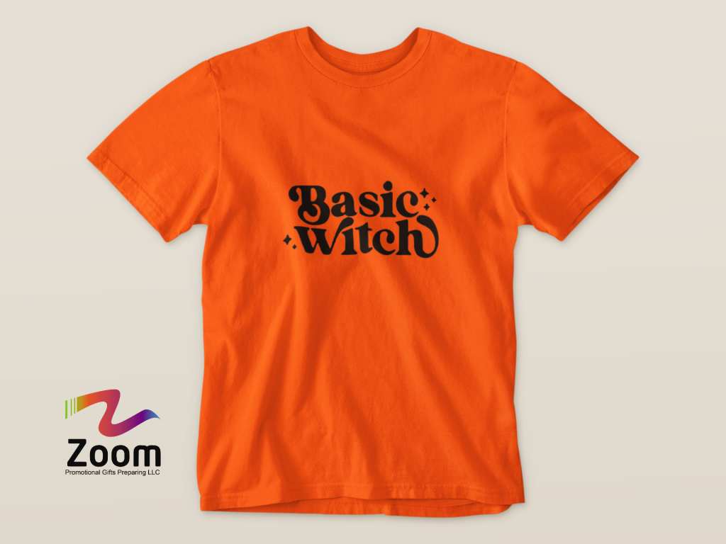 ZOOM- Basic Witch Halloween T-shirt - ZOOM DESIGN