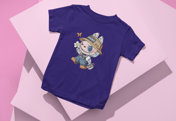 Labubu Kids T-Shirt Design - Image 2