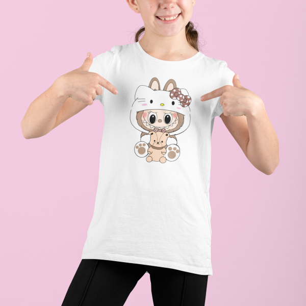 Labubu Kitty T-Shirt Design - Image 2
