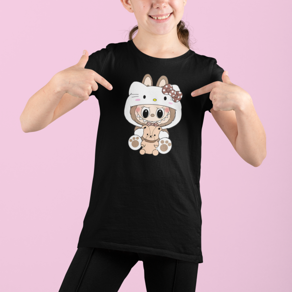 Labubu Kitty T-Shirt Design - Image 3
