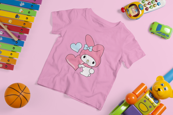 Sweet Hearts My Melody Cotton T-Shirt - Image 2