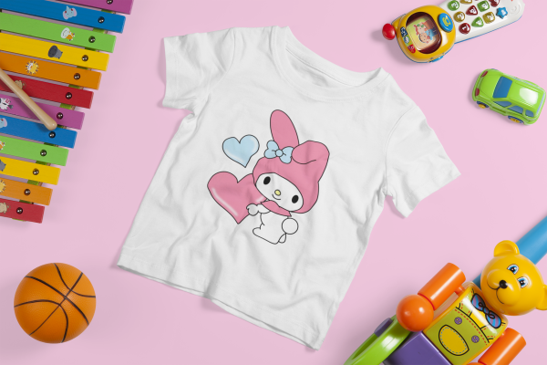 Sweet Hearts My Melody Cotton T-Shirt