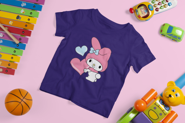 Sweet Hearts My Melody Cotton T-Shirt - Image 3