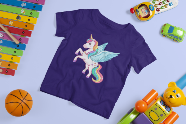 Magical Unicorn T-Shirt for Kids – Cute and Colorful Design - Image 3