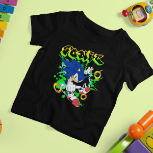 Sonic the Hedgehog T-Shirt for Kids – Fast and Fun Design