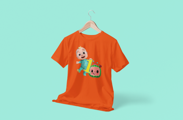 JJ Turns One T-Shirt – Fun CoComelon First Birthday Shirt for Kids - Image 2