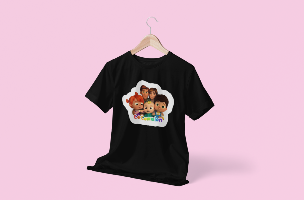 CoComelon Family Characters Cotton T-Shirt - Image 2