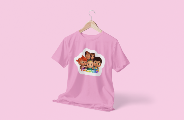 CoComelon Family Characters Cotton T-Shirt - Image 3