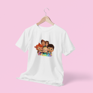 CoComelon Family Characters Cotton T-Shirt