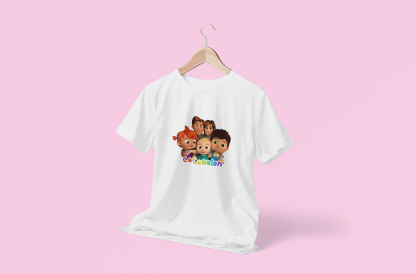 CoComelon Family Characters Cotton T-Shirt