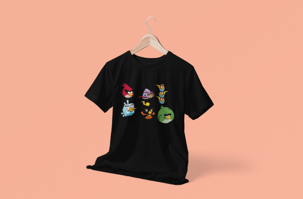 Angry Birds Cotton T-Shirt For Kids - Image 2