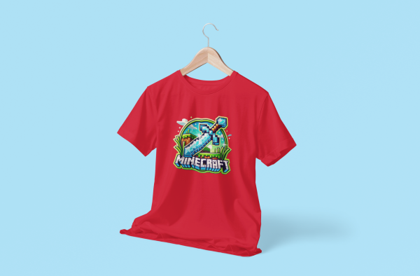 Minecraft Cotton T-Shirt For Kids - Image 4