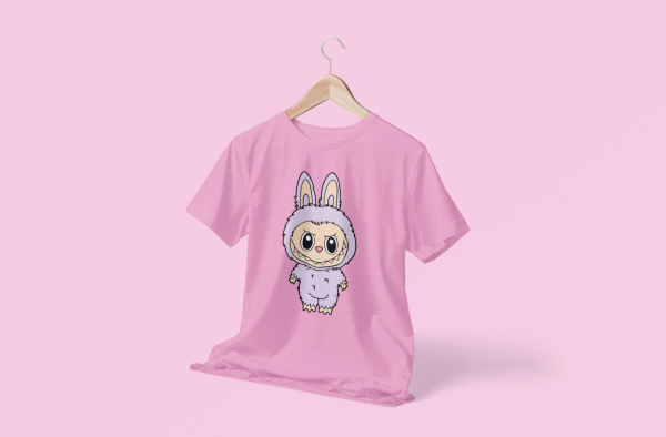 Kids Cartoon T-shirt  Soft Cotton Labubu 1 - Image 3